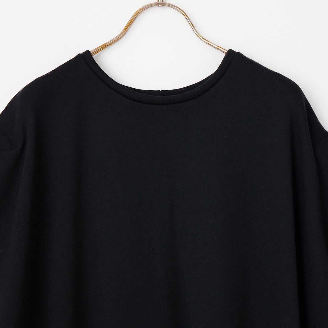 mizuiro ind [ミズイロインド] ドライフレンチテリー ノースリーブロングワンピース [1-250085] 99 BLACK