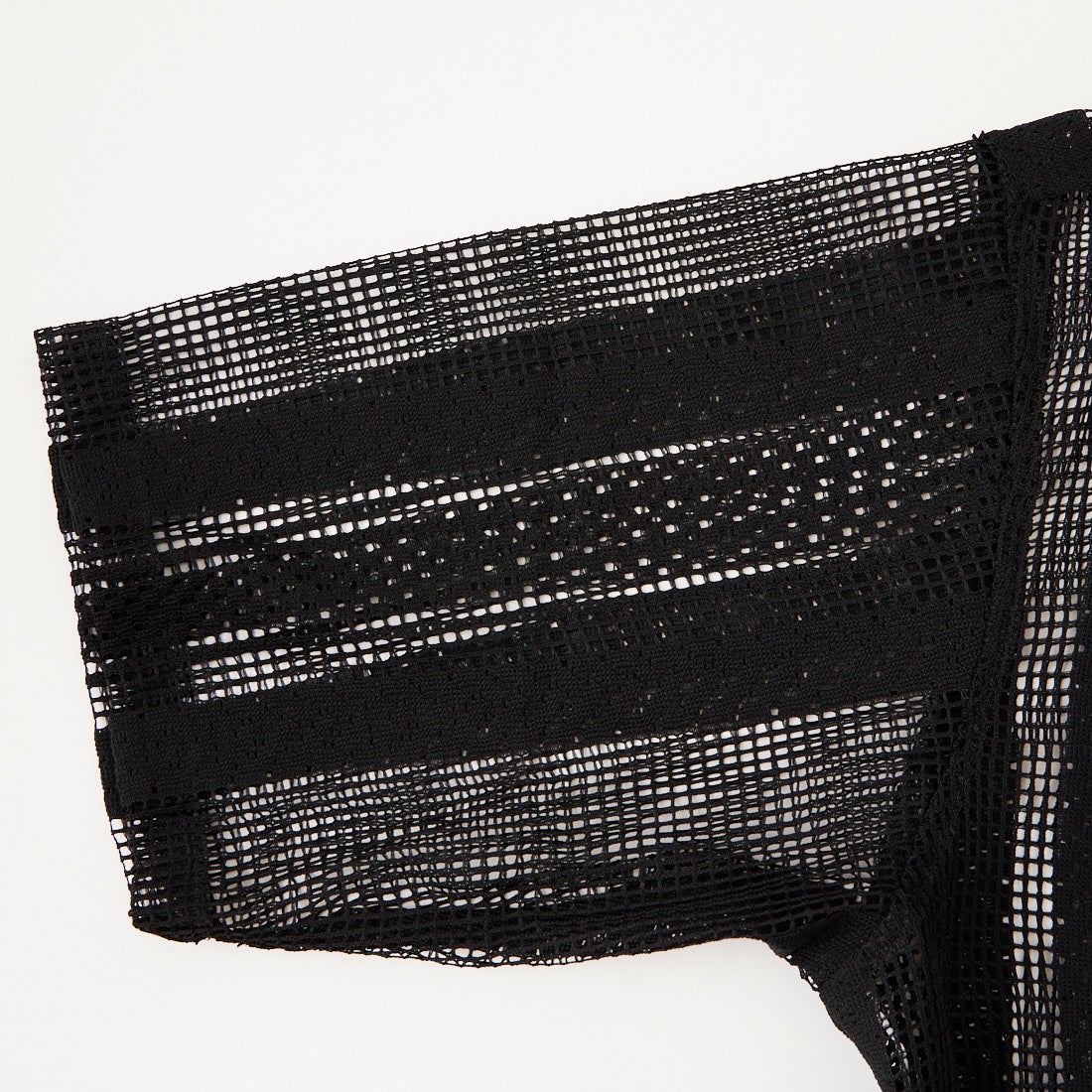 South2West8 [サウスツーウエストエイト] レースジャガードカバナシャツ [SX674] C BLACK