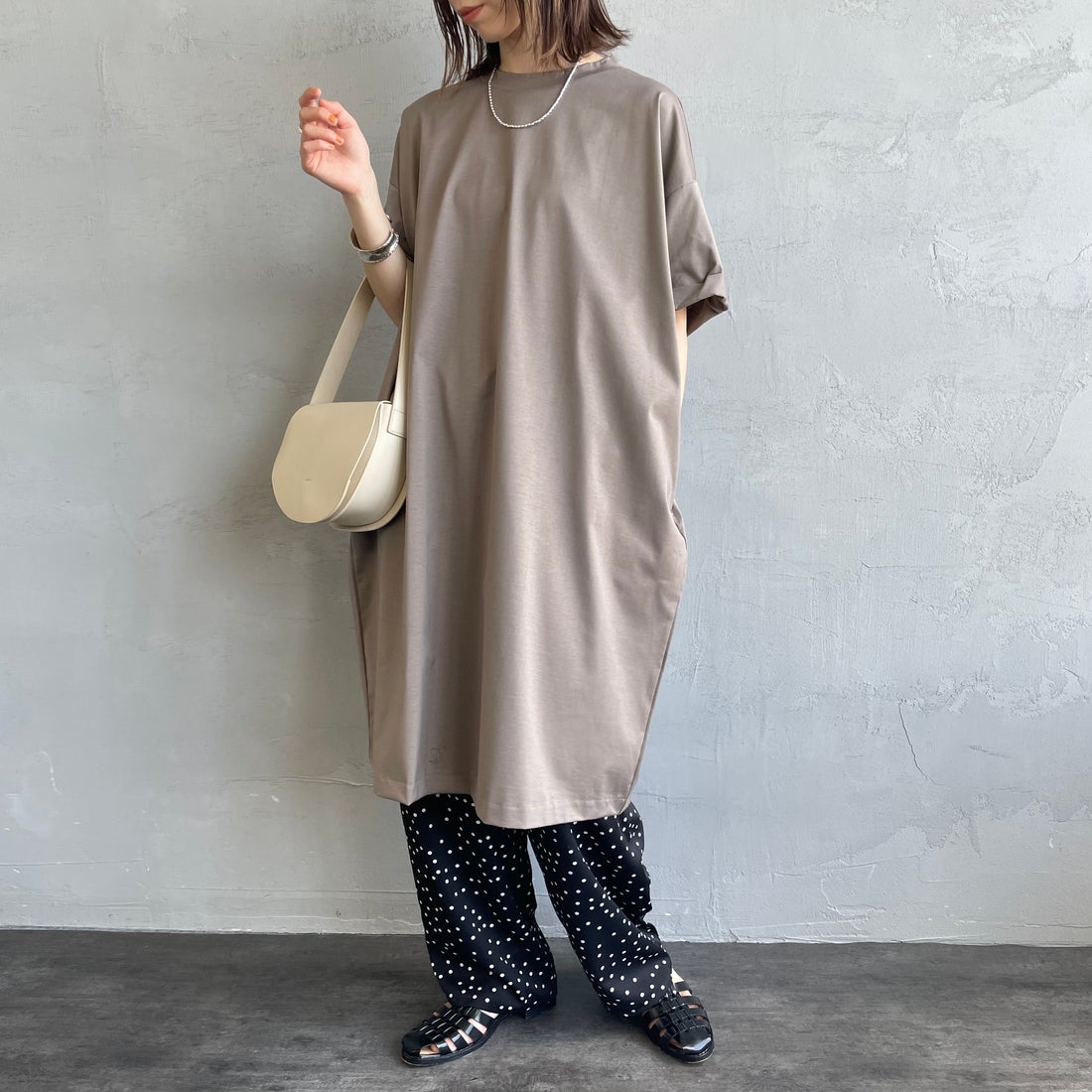 20 GREIGE&&モデル身長：158cm 着用サイズ：F&&