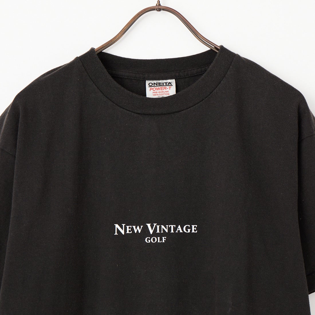 NEW VINTAGE GOLF [ニュービンテージゴルフ] Swing ショートスリーブTシャツ [NVG-0506] BLACK