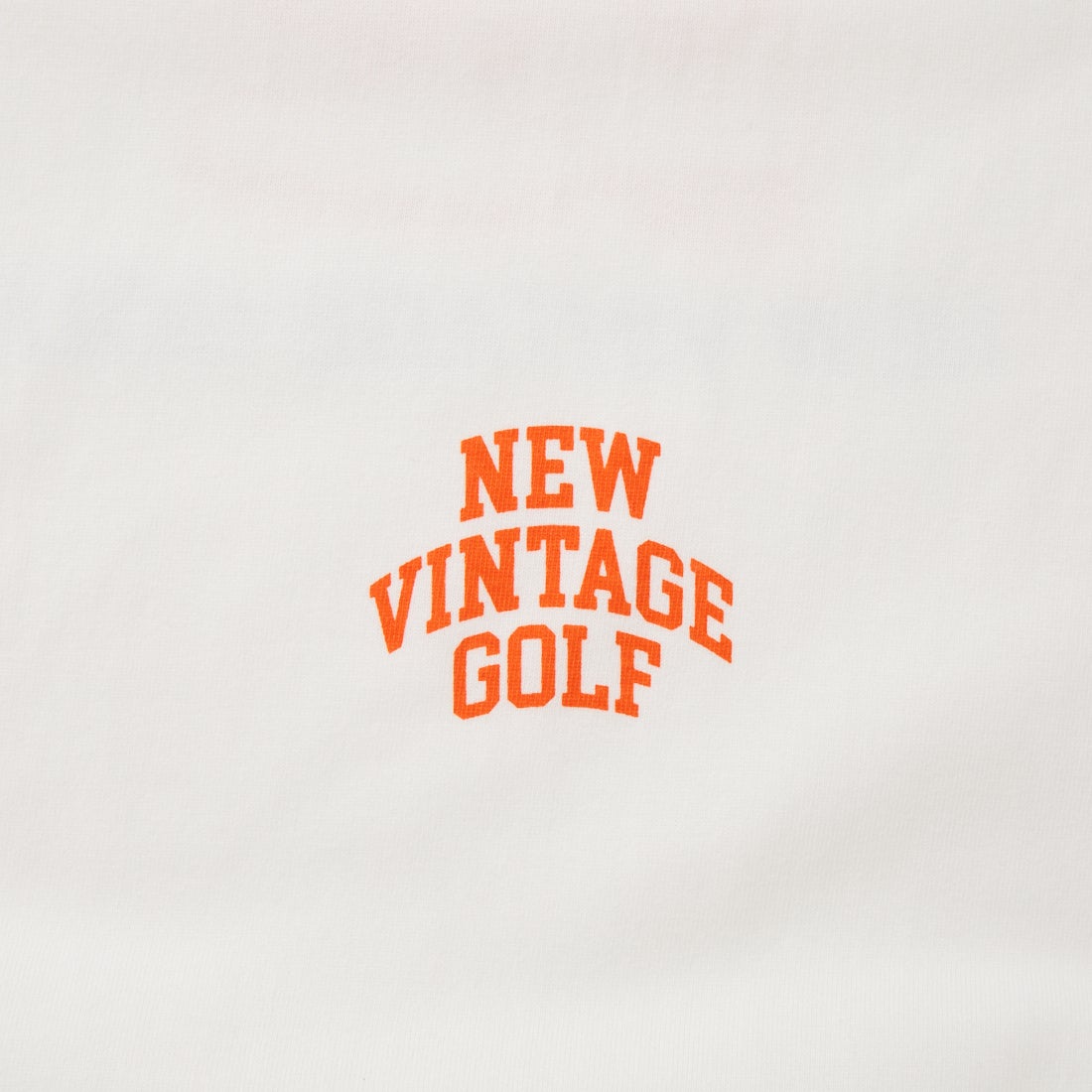 NEW VINTAGE GOLF [ニュービンテージゴルフ] Golf is Life ショートスリーブTシャツ [NVG-0301-1] WHITE