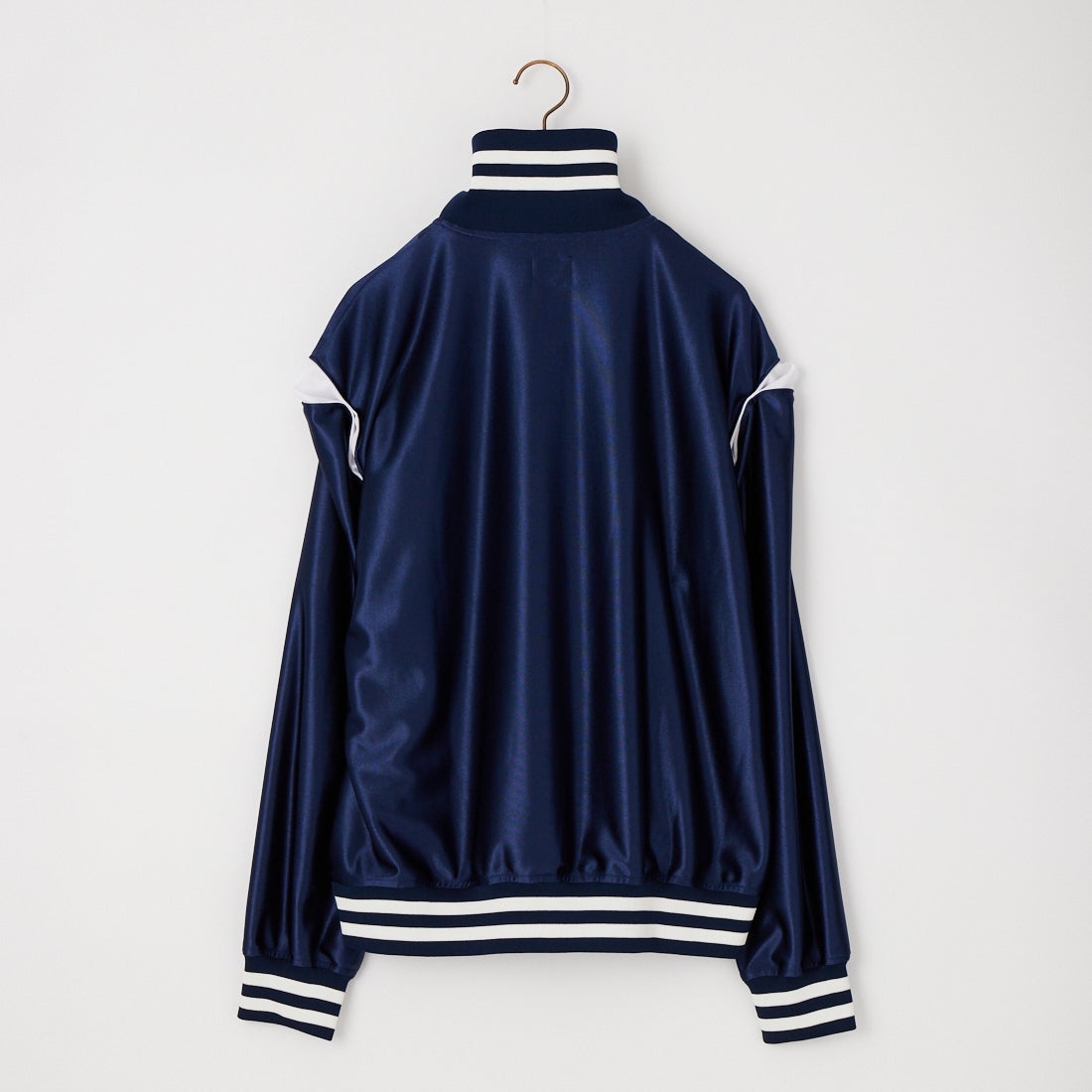 Needles [ニードルズ] トリコットサテントラックジャケット [SX217] A NAVY