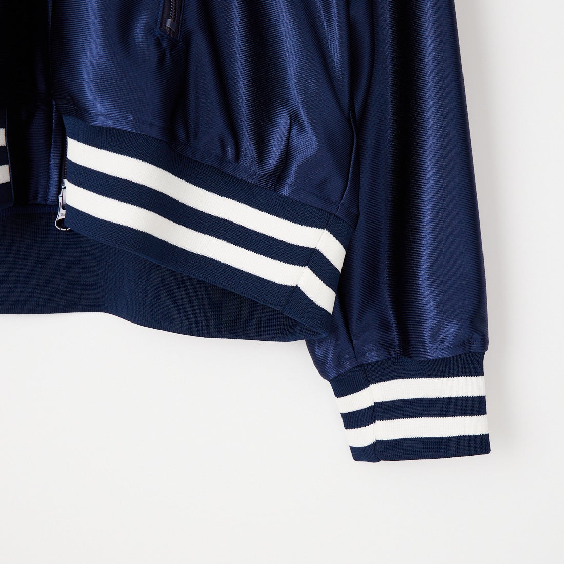 Needles [ニードルズ] トリコットサテントラックジャケット [SX217] A NAVY