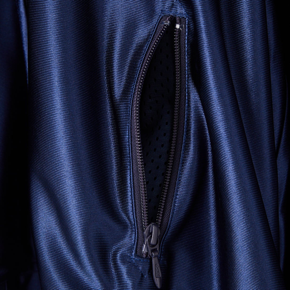 Needles [ニードルズ] トリコットサテントラックジャケット [SX217] A NAVY