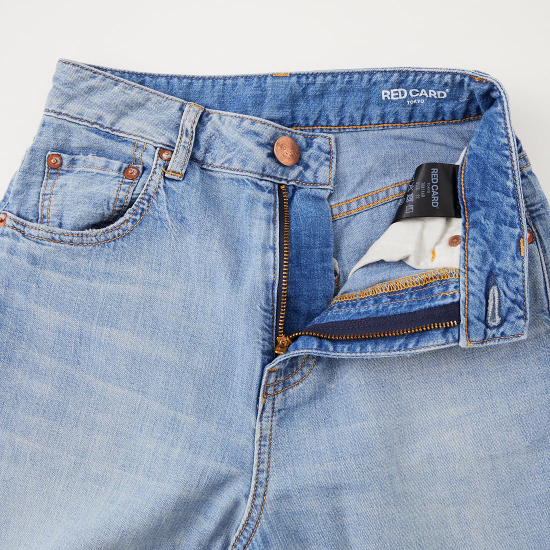 RED CARD TOKYO [レッドカード トーキョー] ワイドストレートデニム Relaxy Phoenix [78W144R01LTU] A-LT USED