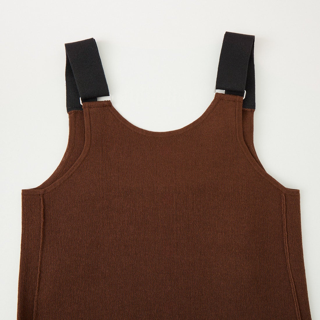 anuke [アンヌーク] サロペットニットワンピース [62610303] BRN