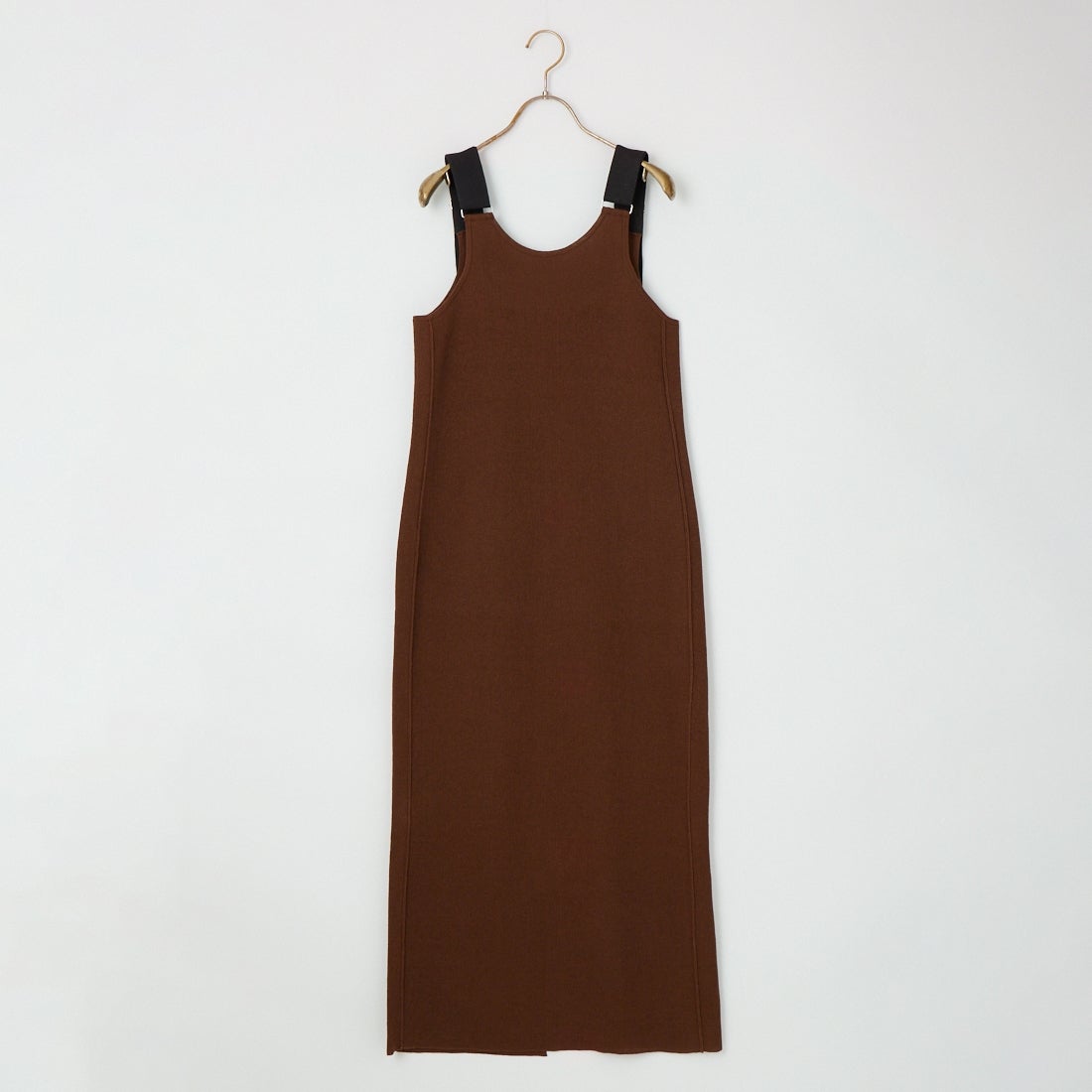 anuke [アンヌーク] サロペットニットワンピース [62610303] BRN