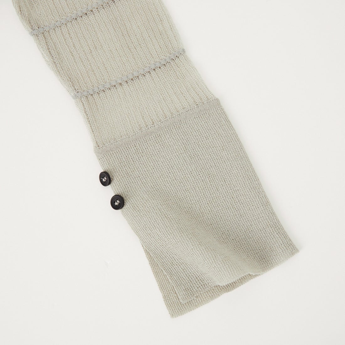 anuke [アンヌーク] シアーボーダーニットシャツ [62610513] I/BLU