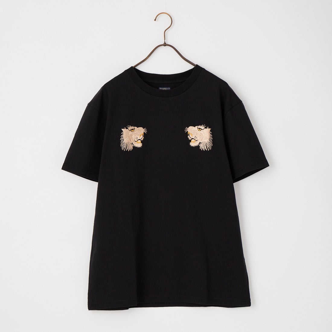 TAILOR TOYO [テーラートウヨウ] タイガー刺繍 スカTシャツ [TT79743] 119 BLACK