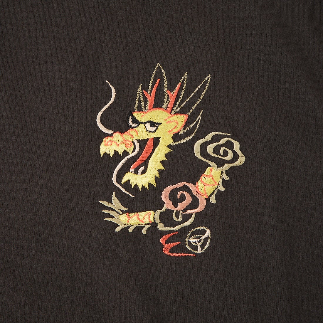 TAILOR TOYO [テーラートウヨウ] ドラゴン刺繍 スカTシャツ [TT79744] 118 A.BLAC