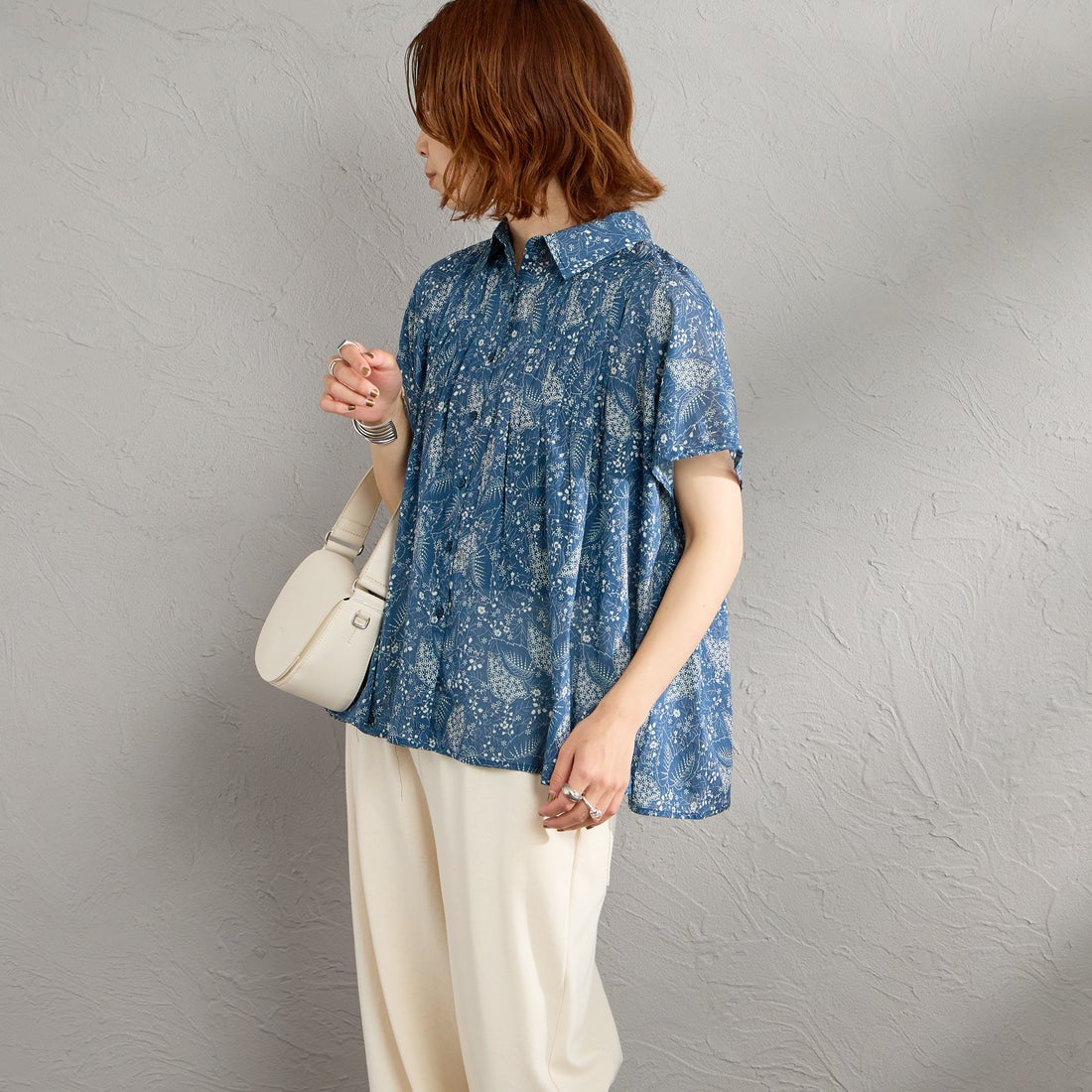 3793 IND&&モデル身長：158cm 着用サイズ：1&&