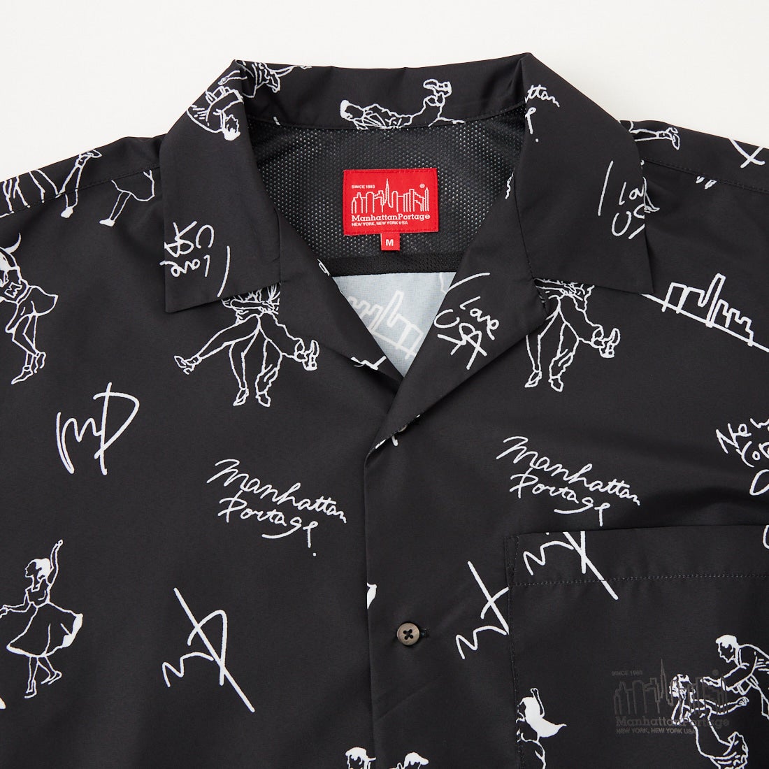 MANHATTAN PORTAGE [マンハッタンポーテージ] ショートスリーブアロハシャツ [26SS-MP-M634] BLACK