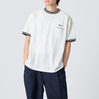 WHITE&&モデル身長：177cm 着用サイズ：L&&