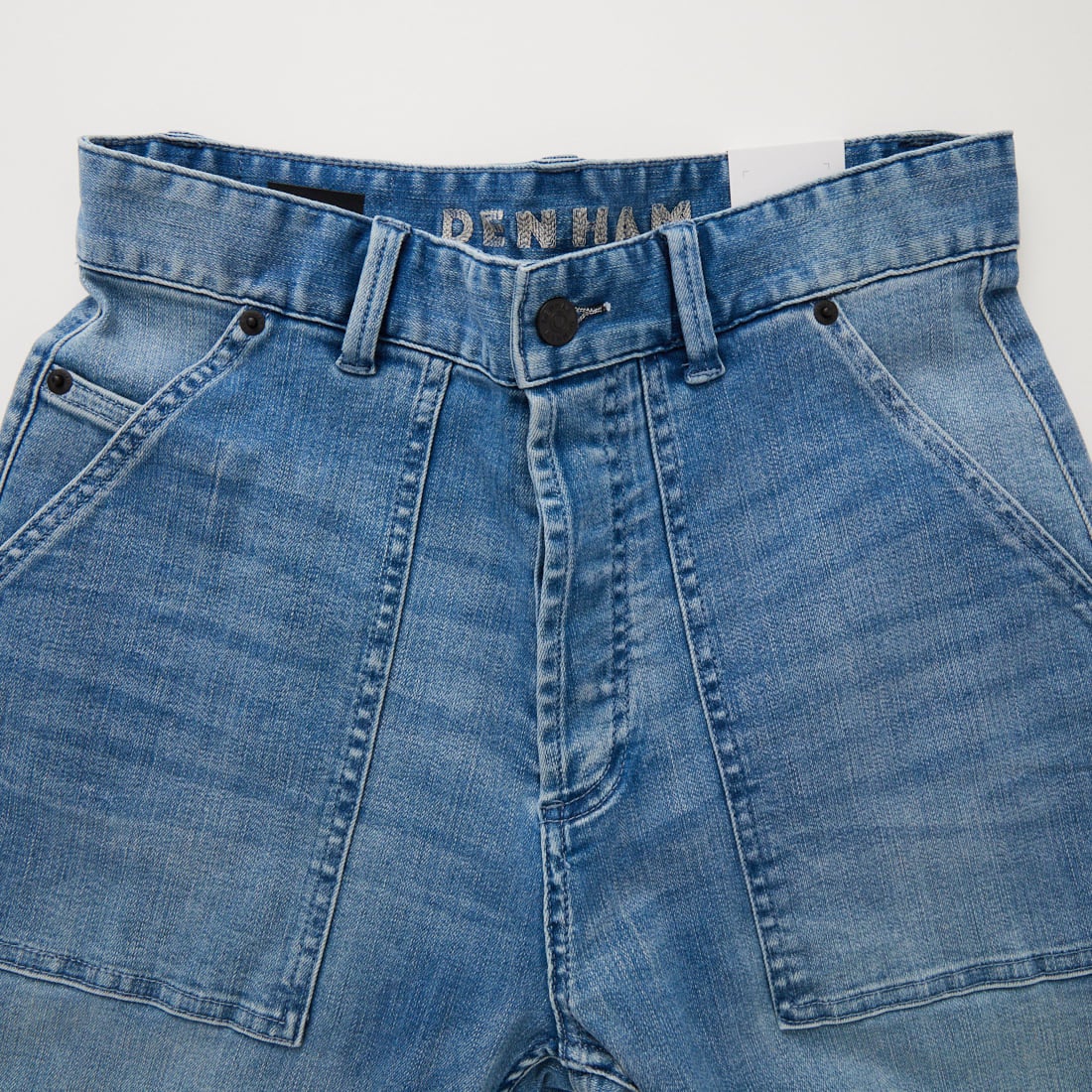 DENHAM [デンハム] ファティーグワークデニムパンツ [FATIGUE-WORK] LIGHT BLUE