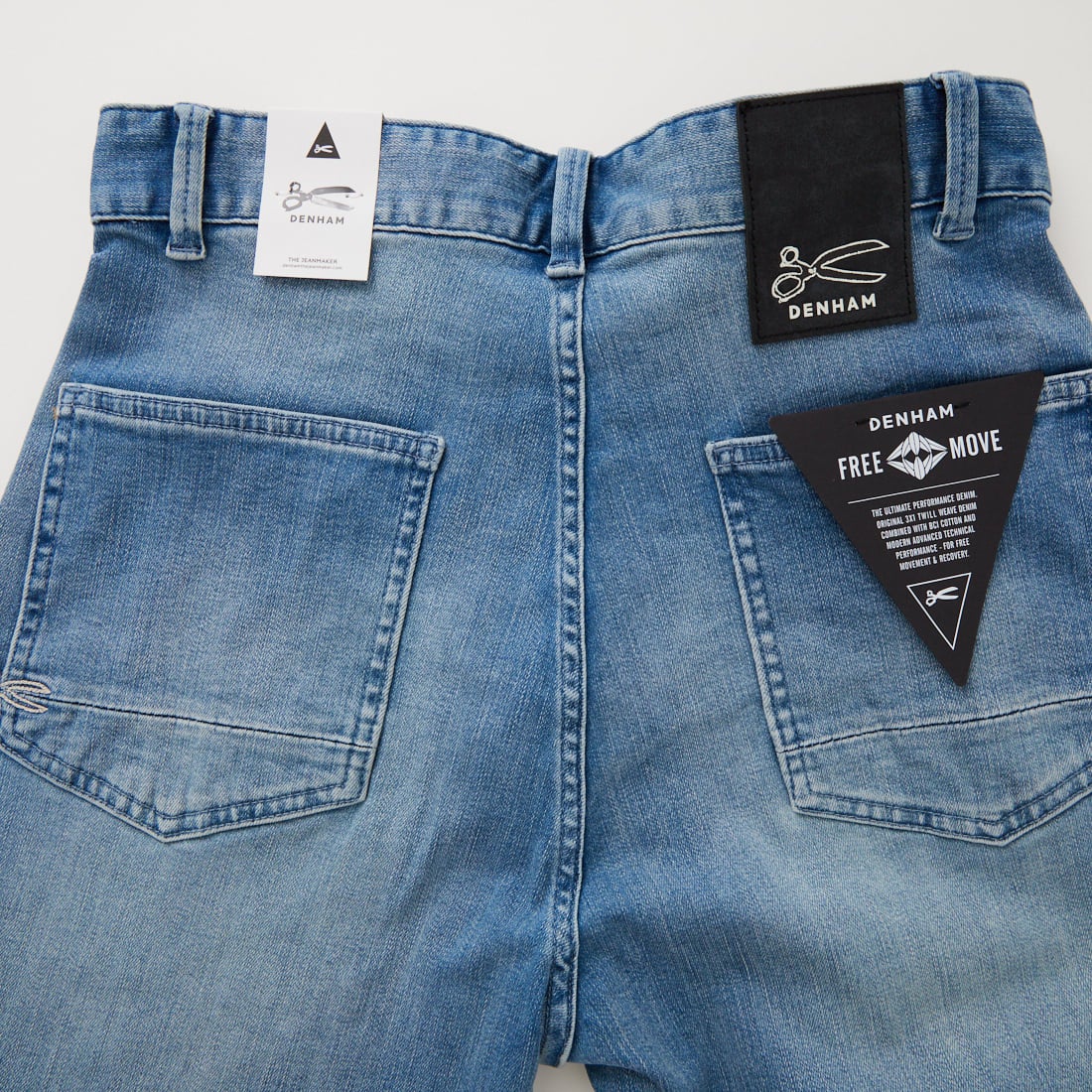 DENHAM [デンハム] ファティーグワークデニムパンツ [FATIGUE-WORK] LIGHT BLUE