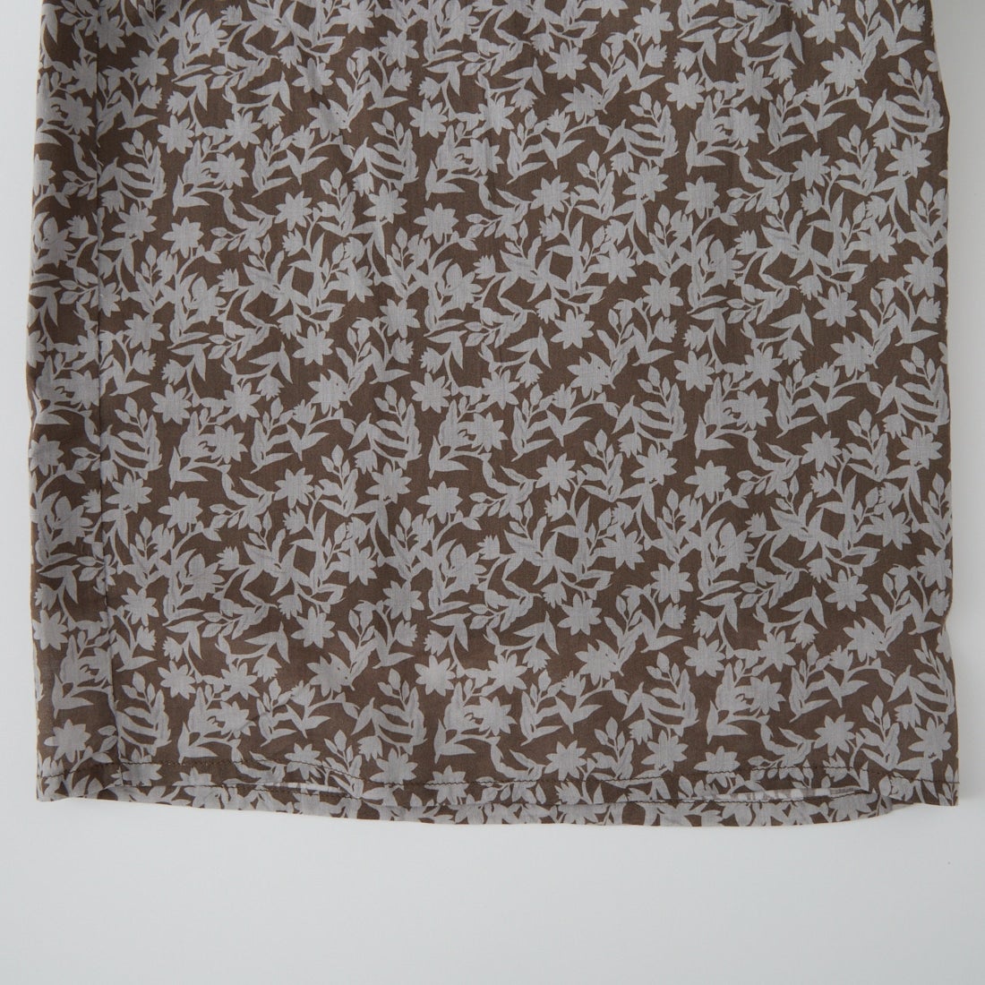 soil [ソイル] コットンボイル 2トーンフラワープリント ワイドイージーパンツ [NSL26075] 9340 GREY