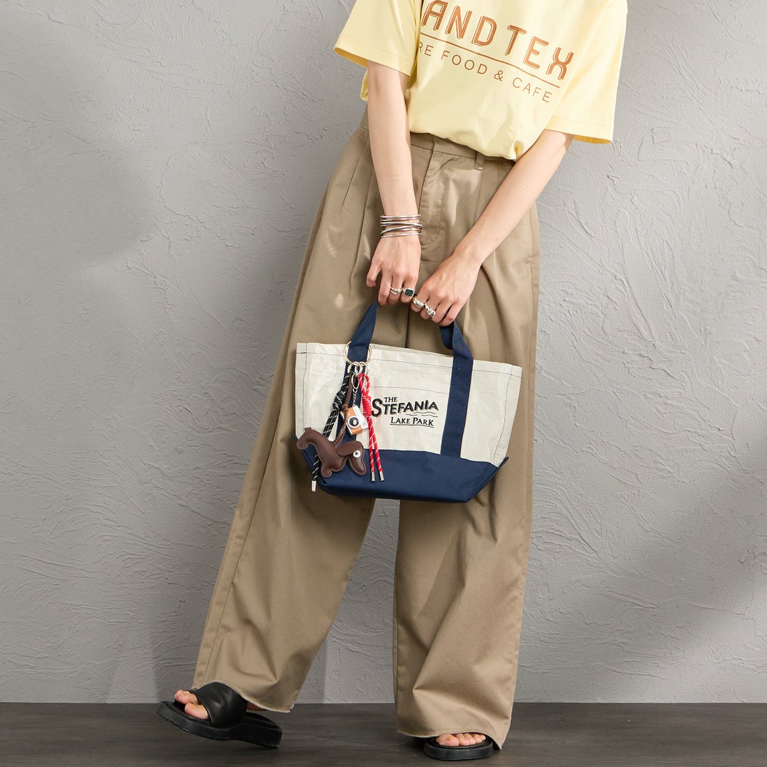 THE SHINZONE [ザ シンゾーン] スモールピクニックバッグ [26MMSIT01] 85 NAVY