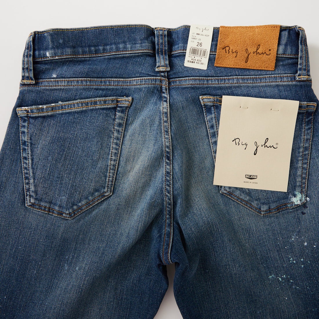 BIG JOHN [ビッグジョン] キャロットレッグ [MMM134J] 423P