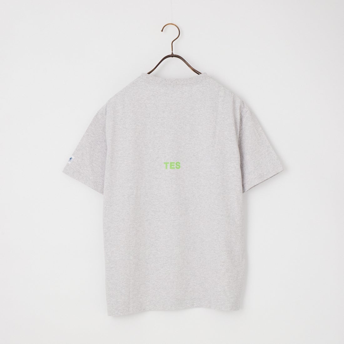 The Endless Summer [エンドレスサマー] 別注 ワンポイントBUHI刺繍ロゴ ショートスリーブTシャツ [FH-26574507-JF] MIX GRAY