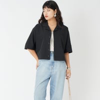 P.BLK&&モデル身長：162cm 着用サイズ：WM&&
