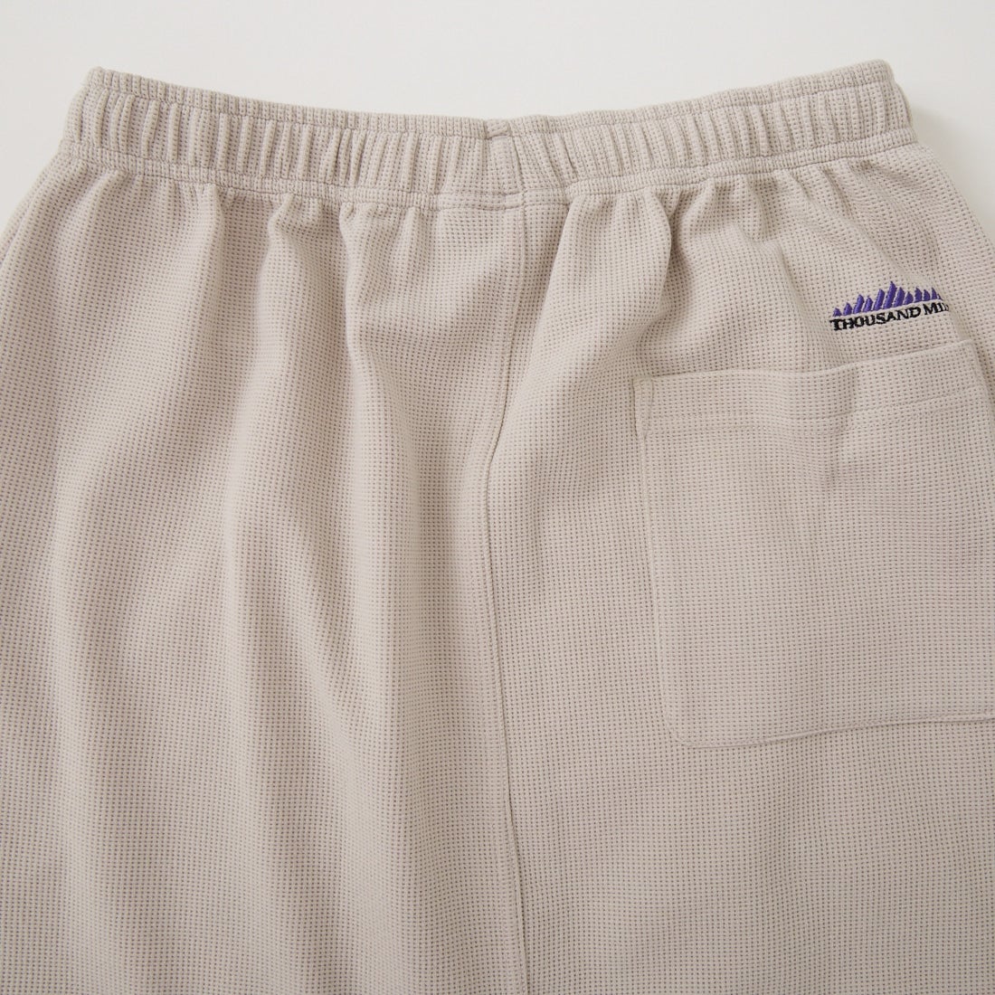 THOUSAND MILE [サウザンド マイル] テックワッフルイージースカート [TM261WF00112] 15 GREIGE