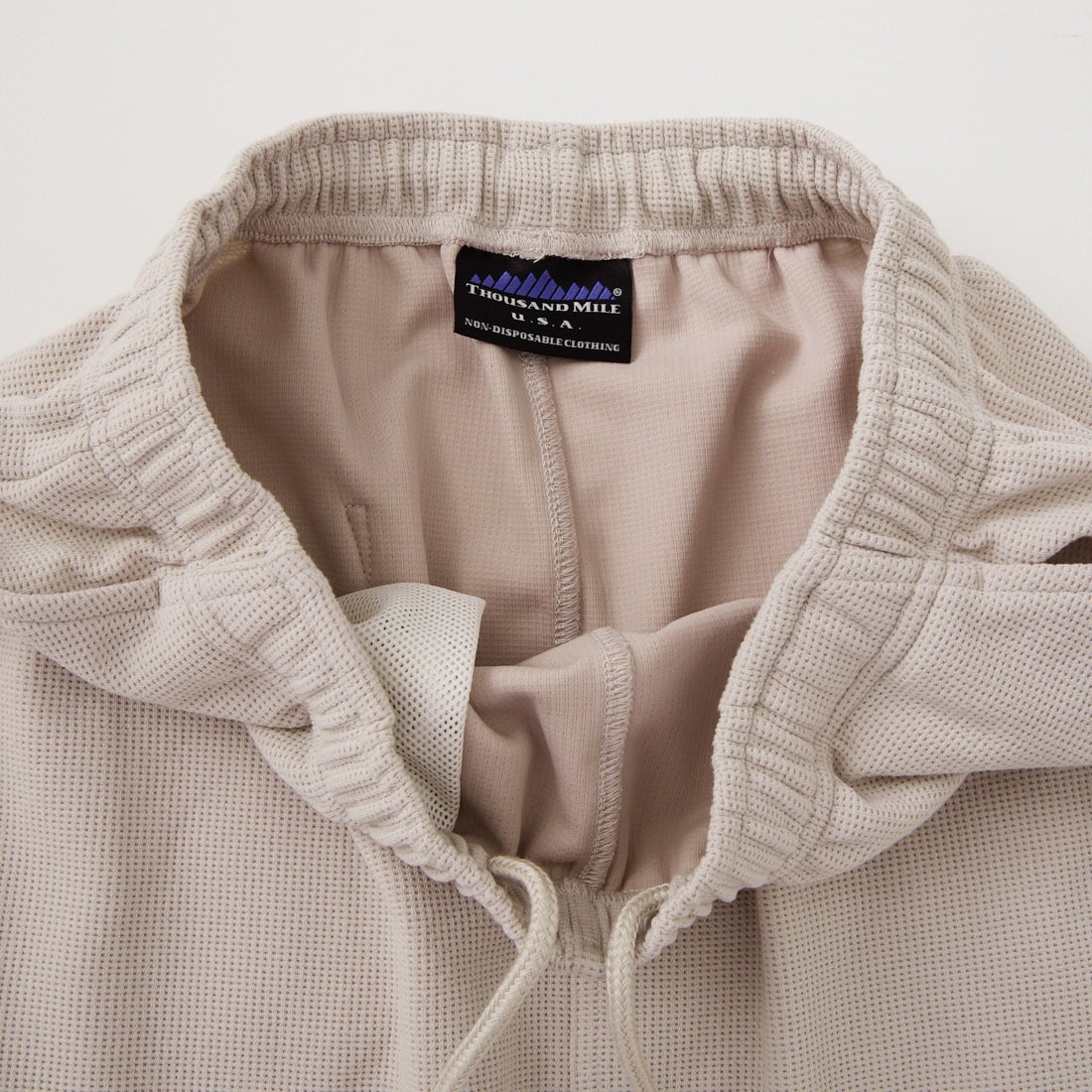 THOUSAND MILE [サウザンド マイル] テックワッフルイージースカート [TM261WF00112] 15 GREIGE