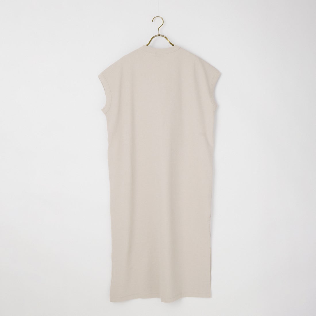 THOUSAND MILE [サウザンド マイル] テックワッフル フレンチスリーブワンピース [TM261WF00542] 15 GREIGE