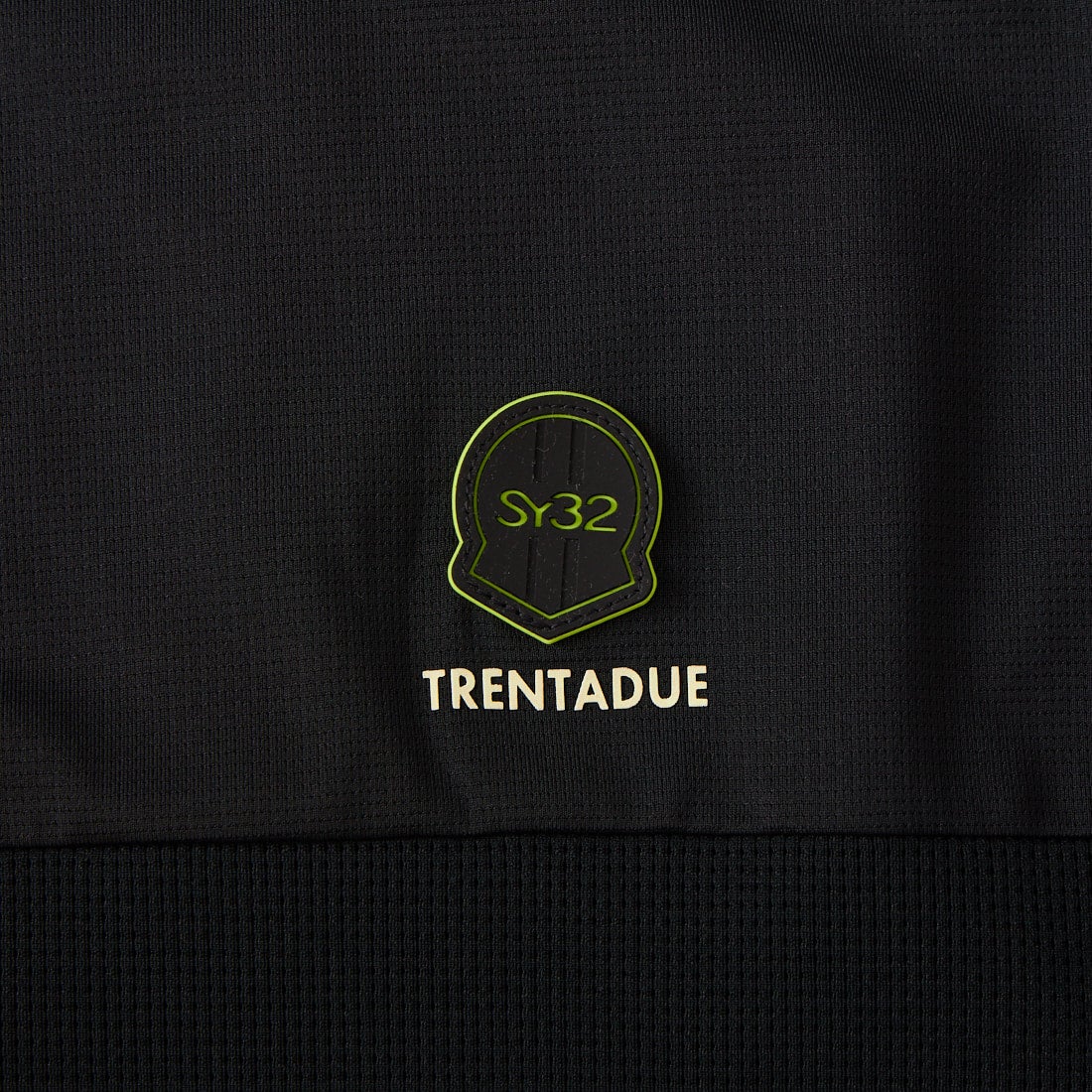 SY32 GOLF [エスワイサーティトゥ ゴルフ] フラッシュポイント モックネックTシャツ [SYG-26S1-19] BLACK