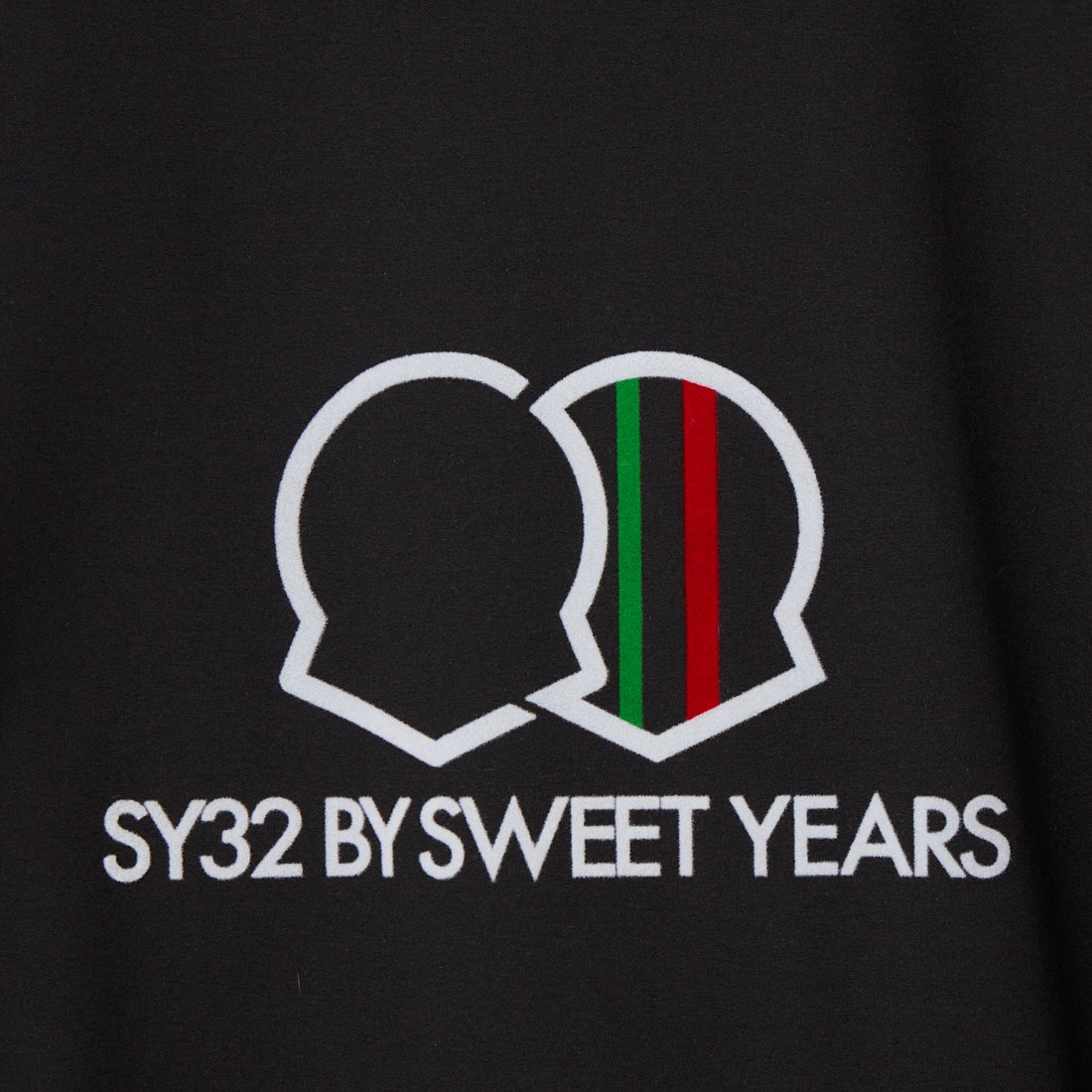 SY32 GOLF [エスワイサーティトゥ ゴルフ] エンブレムモックネックTシャツ [SYG-26S1-38] BLACK
