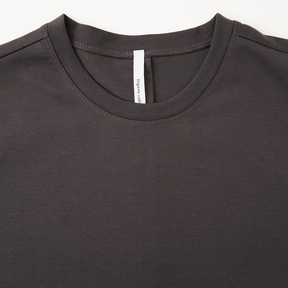 DIGNITE COLLIER [ディニテコリエ] 裾切替ノースリーブプルオーバー [80268703] 003 ﾁｬｺｰﾙ