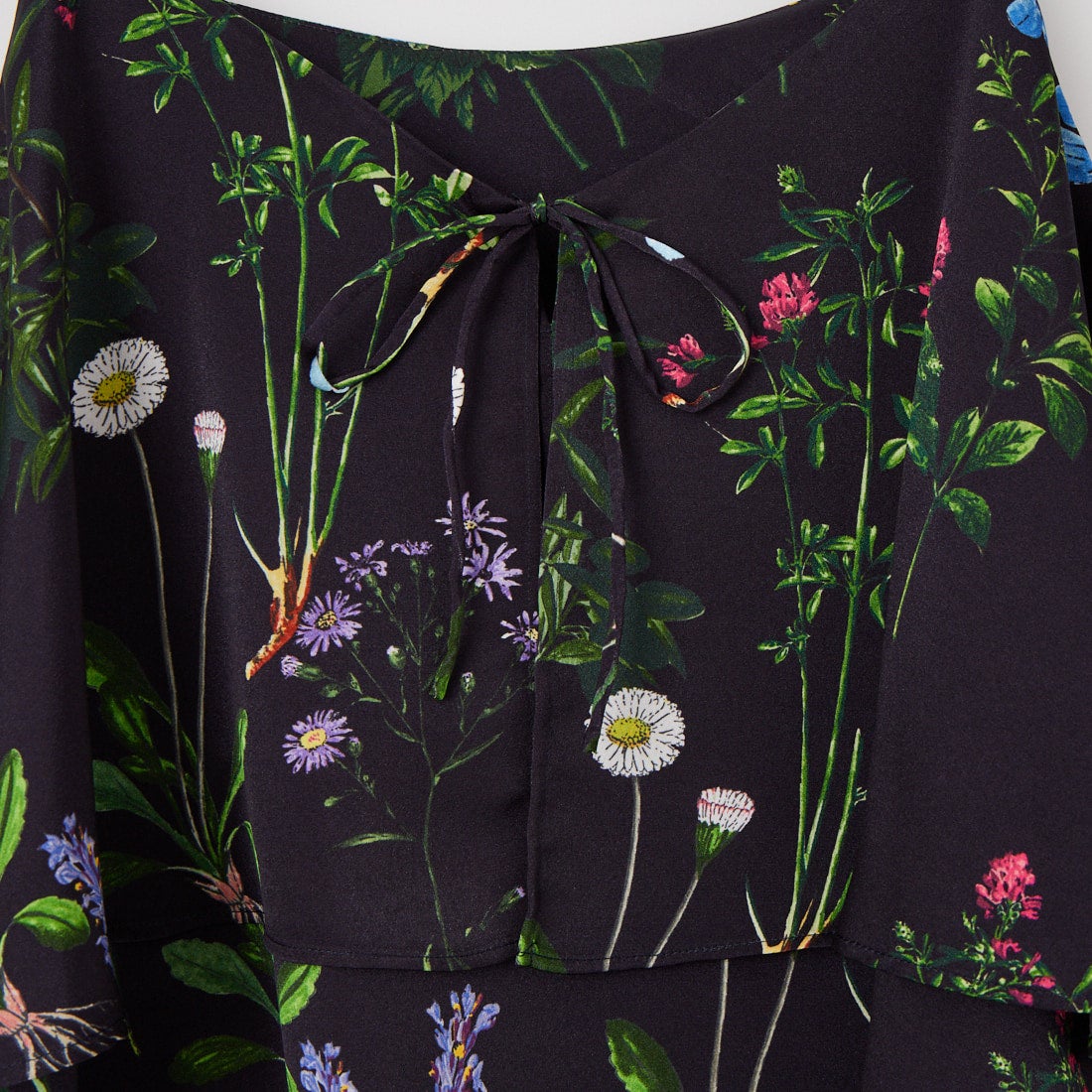 TICCA [ティッカ] 2WAY フラワープリントビスチェ [TBFS-421] NAVY