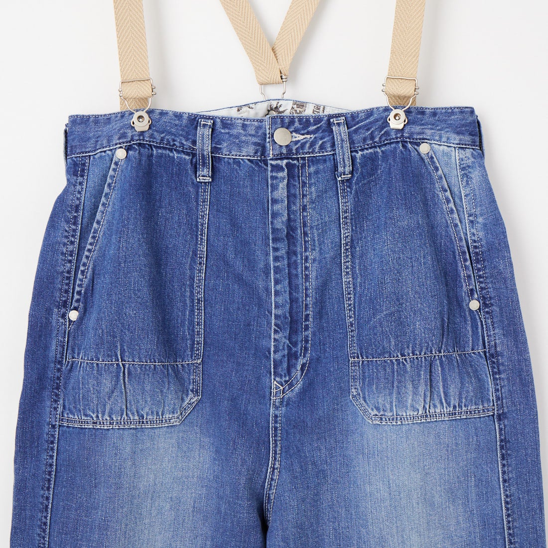 ANTGAUGE [アントゲージ] サスペンダーワークデニムパンツ [C2419] 36 ﾕｰｽﾞﾄﾞ