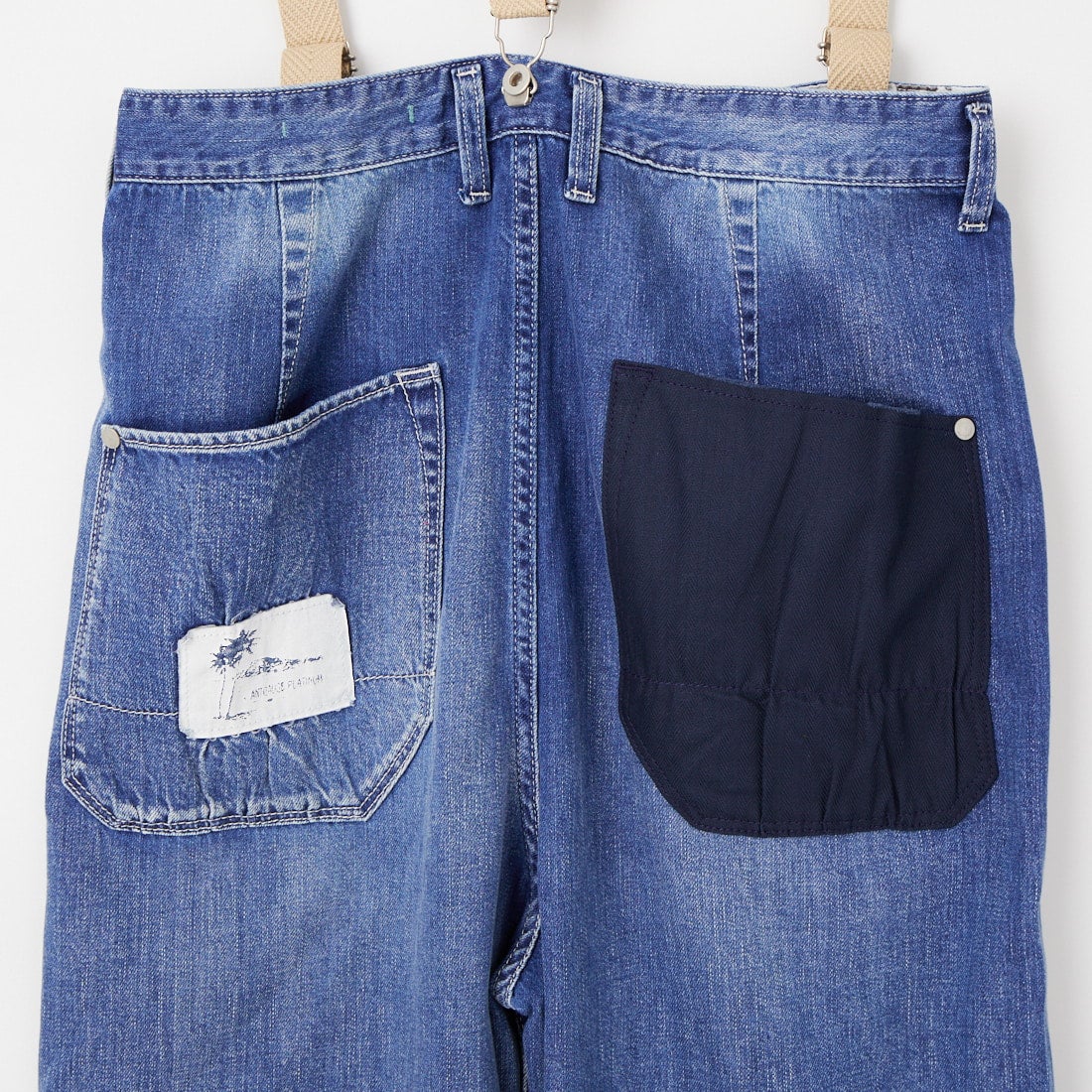 Antgauge サスペンダーサロペットデニムパンツ ANTGAUGE [アントゲージ] サスペンダーワークデニムパンツ [C2419
