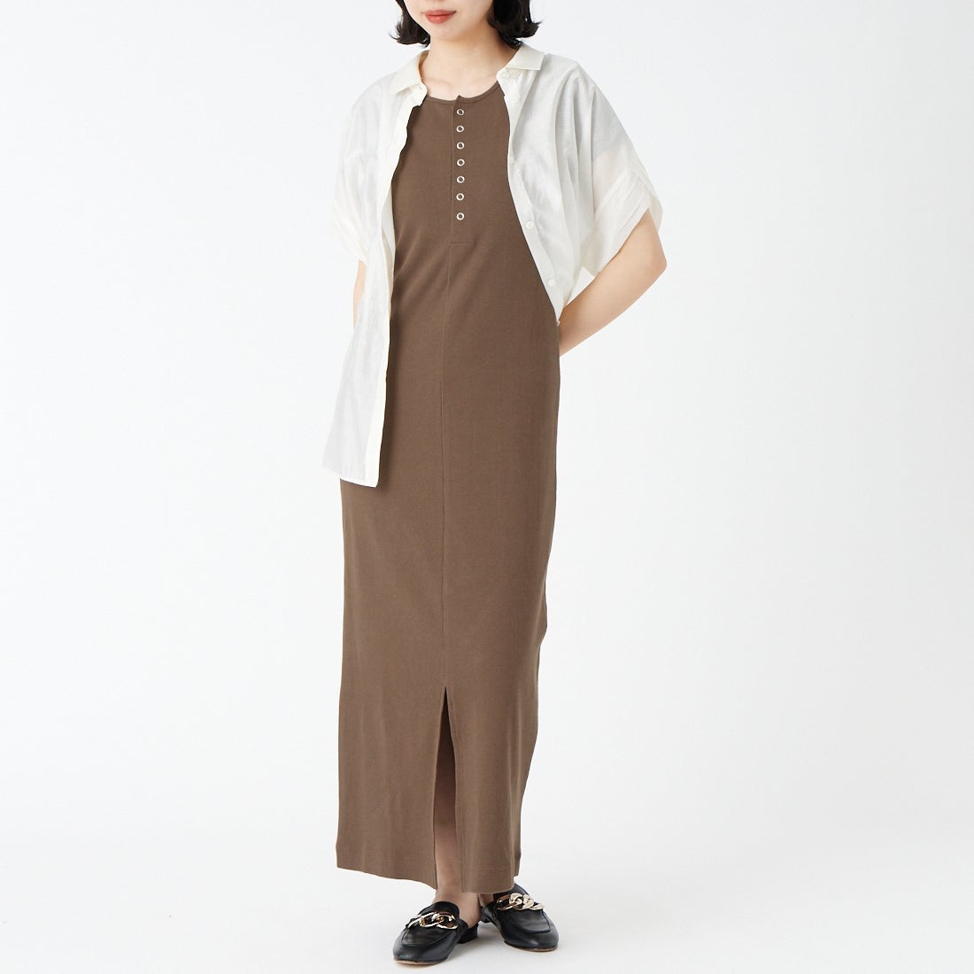 ﾌﾞﾗｳﾝ&&モデル身長：162cm 着用サイズ：36&&