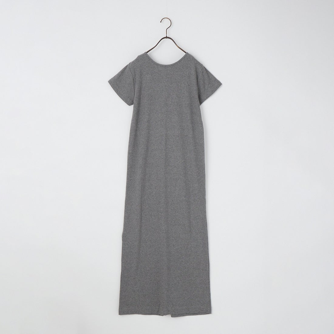 USINE [ユジーヌ] 前後2WAYリブワンピース [IN3-OP-6] ｸﾞﾚｰ