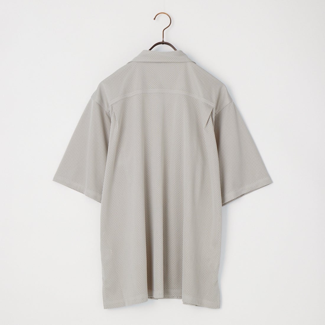 BURLAP OUTFITTER [バーラップ アウトフィッター] メッシュキャンプシャツ [MESH-CAMP-SHIRT] ASH