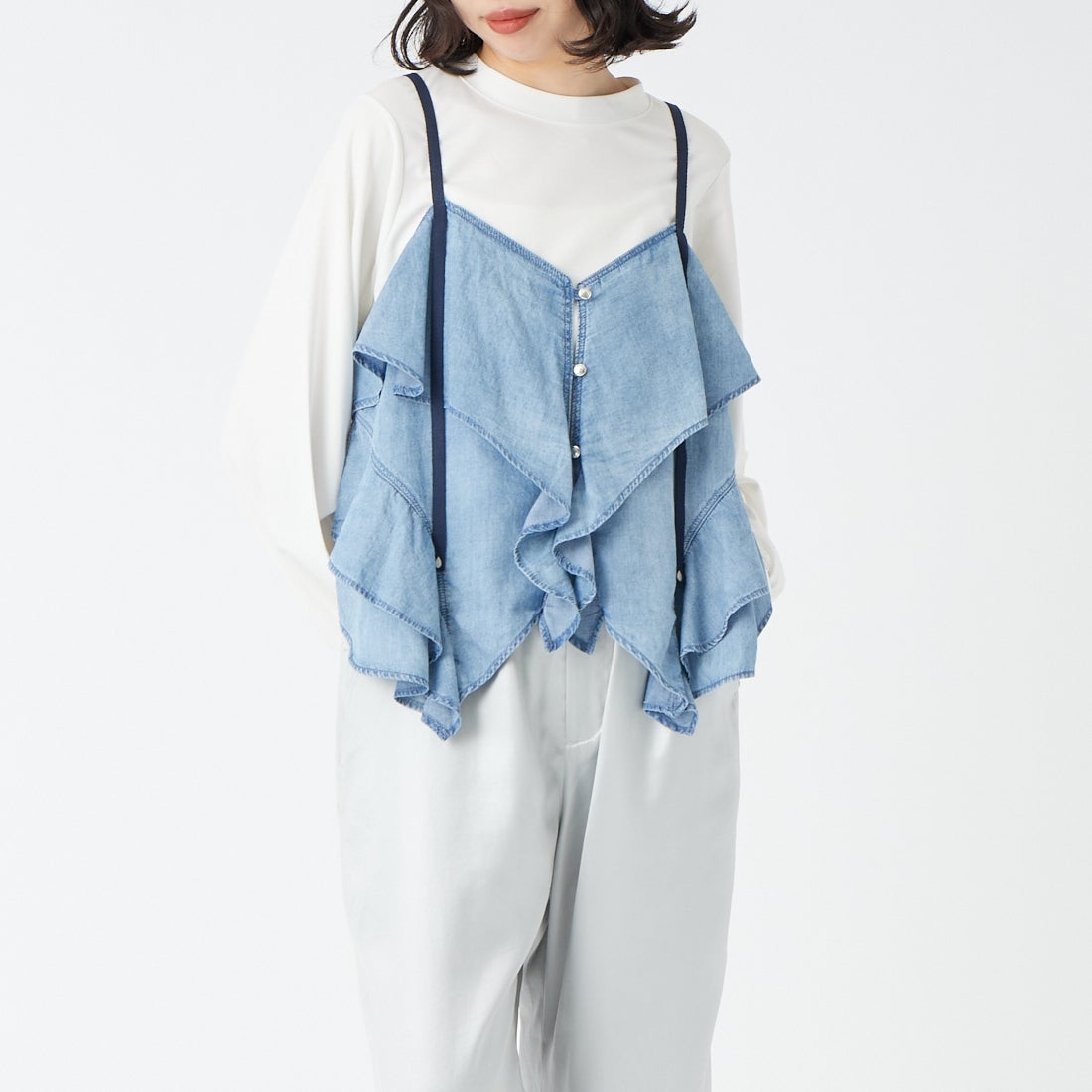 38 ｱﾝﾃｨｰｸ&&モデル身長：162cm 着用サイズ：F&&