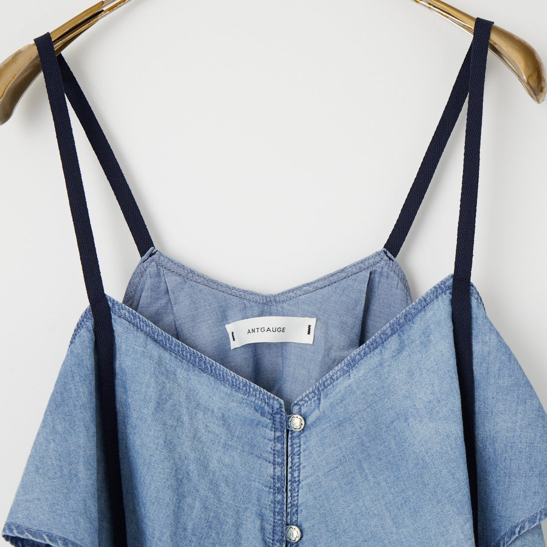 ANTGAUGE [アントゲージ] シアーデニムティアードビスチェ [GB340] 38 ｱﾝﾃｨｰｸ