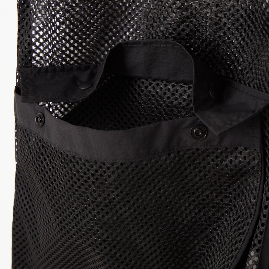 BURLAP OUTFITTER [バーラップ アウトフィッター] メッシュハンティングベスト [MESH-HUNTING-VEST] BLACK
