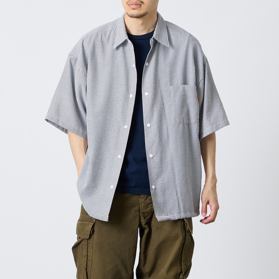 BLACK ST&&モデル身長：168cm 着用サイズ：M&&