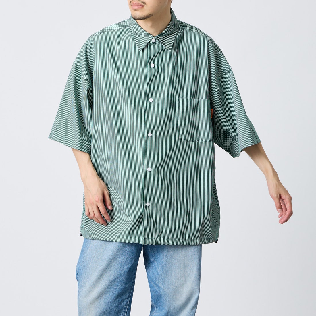 GREEN ST&&モデル身長：168cm 着用サイズ：L&&
