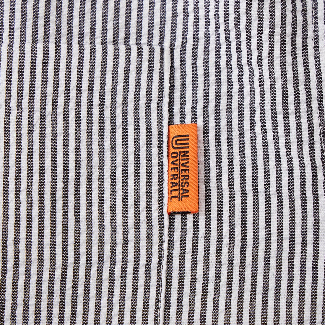 UNIVERSAL OVERALL [ユニバーサルオーバーオール] ドローコード付パジャマシャツ [U2611121IN-JF] BLACK ST