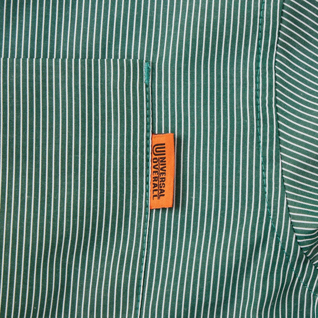 UNIVERSAL OVERALL [ユニバーサルオーバーオール] ドローコード付パジャマシャツ [U2611121IN-JF] GREEN ST