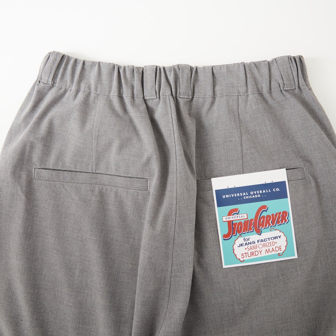 UNIVERSAL OVERALL [ユニバーサルオーバーオール] バギーショーツ [U2613602IN-JF] LT.GRAY