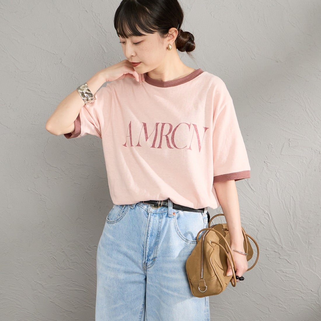 ﾋﾟﾝｸ&&モデル身長：150cm 着用サイズ：ONE SIZE&&