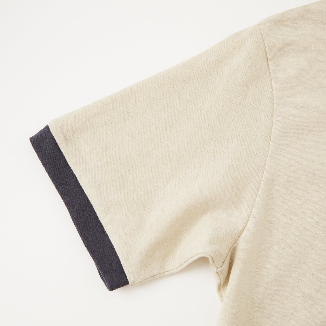 Americana [アメリカーナ] AMRCN クロップドリンガーTシャツ [BRF-M-813A] ﾍﾞｰｼﾞｭ