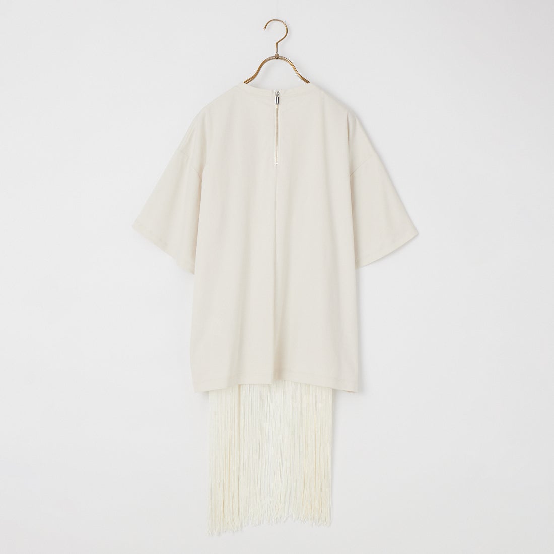 MAISON SPECIAL [メゾンスペシャル] フリンジキュプラジャージTシャツ [21261415208] IVR