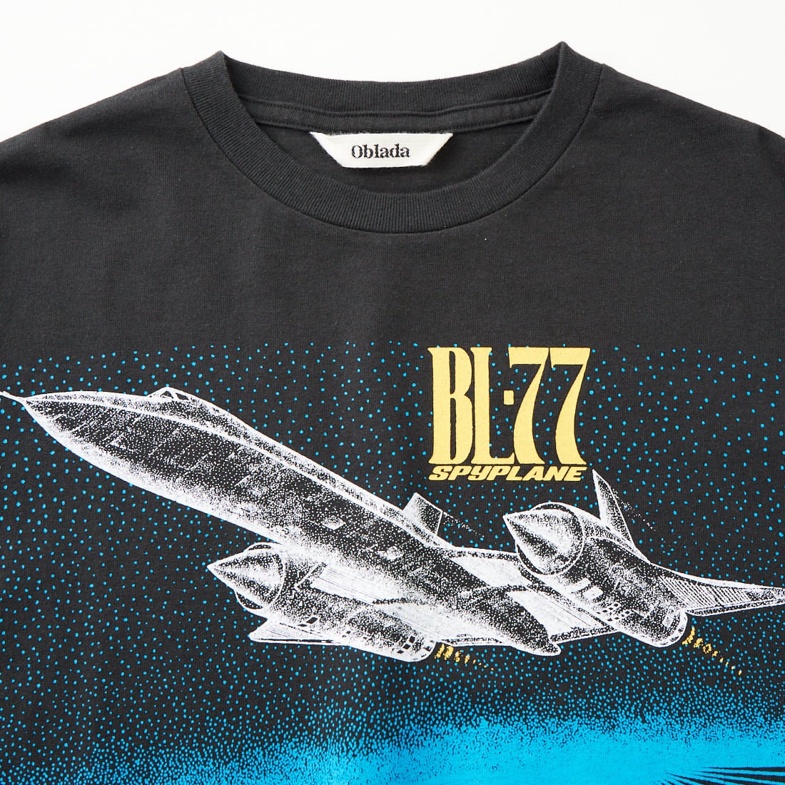 Oblada [オブラダ] SPACE ショートスリーブTシャツ [M2610CU13] BLACK