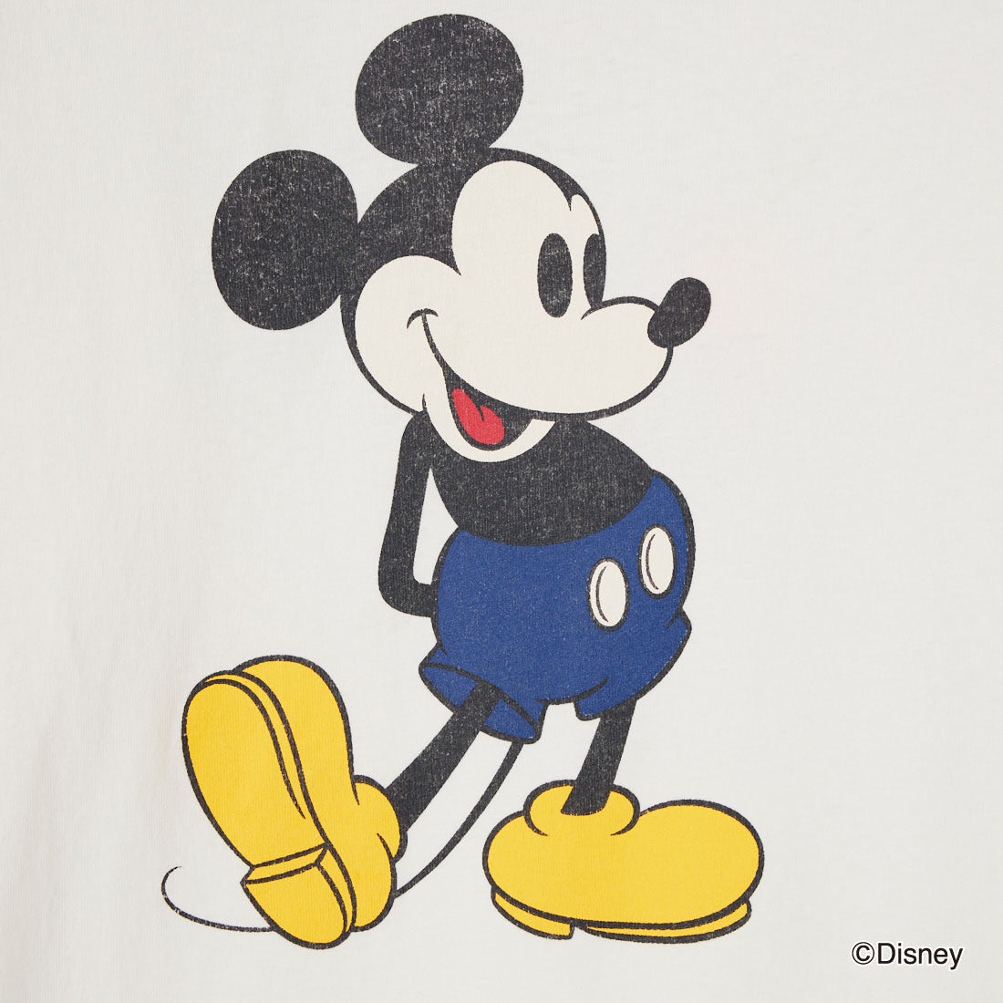 JACKSON MATISSE [ジャクソンマティス] MICKEY MOUSE リンガーTシャツ [JM26SS038] WHITE