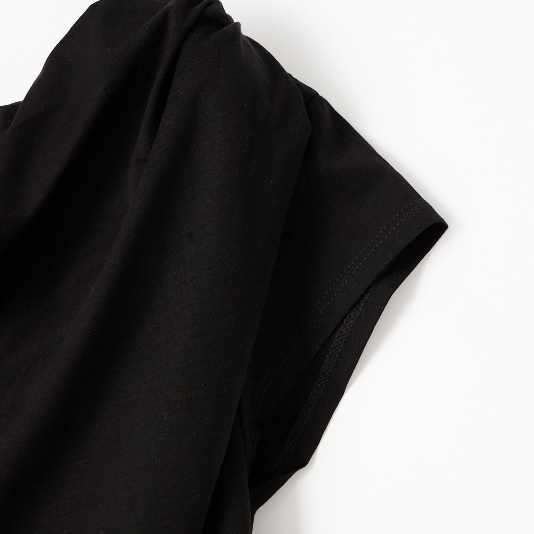 Jf Ready Made [ジェイエフレディメイド] ドレープデザインオフショルカットソー [3201102] 801 ﾌﾞﾗｯｸ